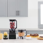 Ninja Grand Kitchen System 72-Oz Blender, 4 Presets, Smoothie, Chop, Dough, 3 Speeds, 1200W, KS500WMBK Black