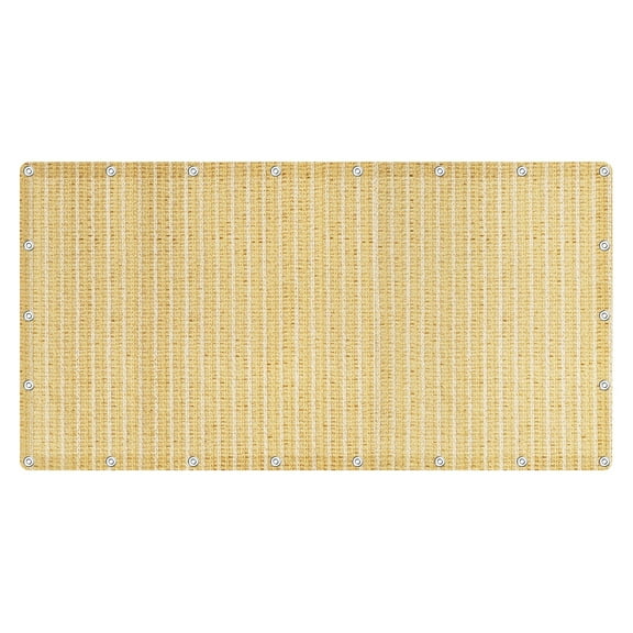 Outdoor Sun Shade Cloth 10x12 FT, Pergola, Deck, and Backyard Patio Sunshade with UV Protection, Heat Resistant HDPE Material, Reinforced Grommets