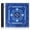 Dark Blue, variant on Threns Mahjong Mat with Rules, 31.5 Inch Square Mahjong Mats for Table, Quiet Noise Reduction Table Mat with Black Carrying Bag for Poker, Board Games, Tiles Game and Dominoes