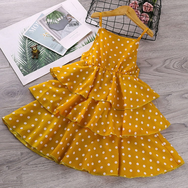 Penkiiy Toddler Kids Baby Girls Denim Jacket Polka Dot Slip