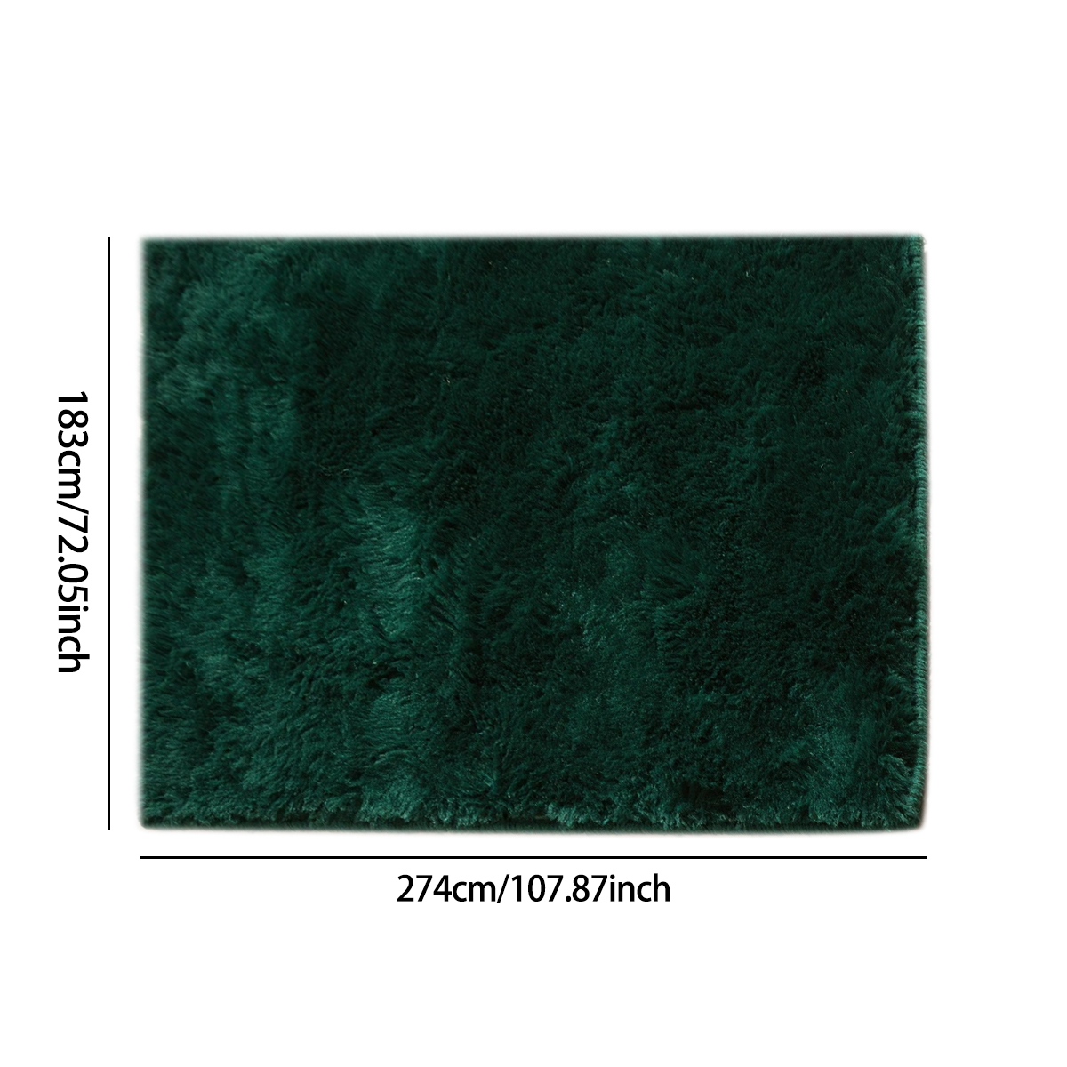 6'x9' Soft Rug Indoor Modern Fluffy Area Rugs for Living Room Bedroom Carpet Home Decor,Green
