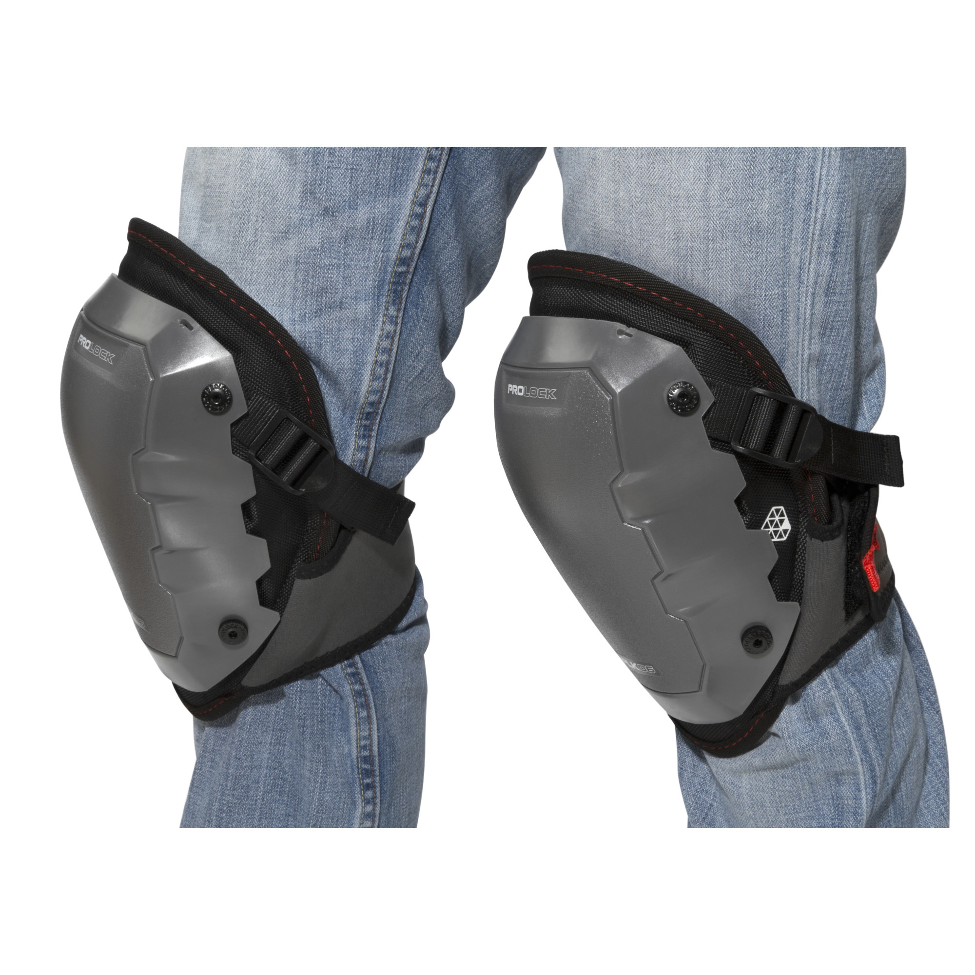 PROLOCK 42060 2-Piece Gel Knee Pad and Non-Marring Cap Attachment Combo Pack
