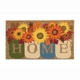 thumbnail image 2 of Evergreen Fall Home Mason Jars Indoor Outdoor Natural Coir Doormat 1'4"x2'4" Yellow, 2 of 2