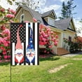 thumbnail image 2 of Deeceymbur Patriotics Garden Flag Double Sided USA Flag USA 4th July Independence Day Home Farmhouses Decor 12x18 Inch Patriotic Garden Flags, 2 of 6