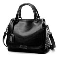 thumbnail image 1 of Bolso de mujer, bolso retro, bolso de mujer con remaches de piel de aceite, bolso de mensajero, bolso de hombro para mujer, 1 of 6