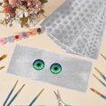 thumbnail image 5 of 10pcs Custom Fursuit Eye Mesh 11.8x4.9inch White Pvc Printable Net 0.26mm Thick Waterproof Printable Mesh For Furries Cosplay Props Fursuits Craft Mak, 5 of 5
