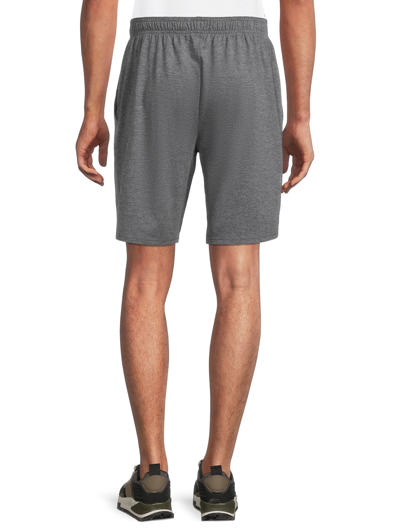 Athletic Works Men's and Big Men's Knit Shorts, 3-Pack, Sizes S-3XL
