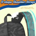 thumbnail image 5 of 17 Inch Lightweight Backpack,PVC Waterproof Oxford Fabric, Ergonomically Designed, with Large Capacity, Camouflage Print, 5 of 5
