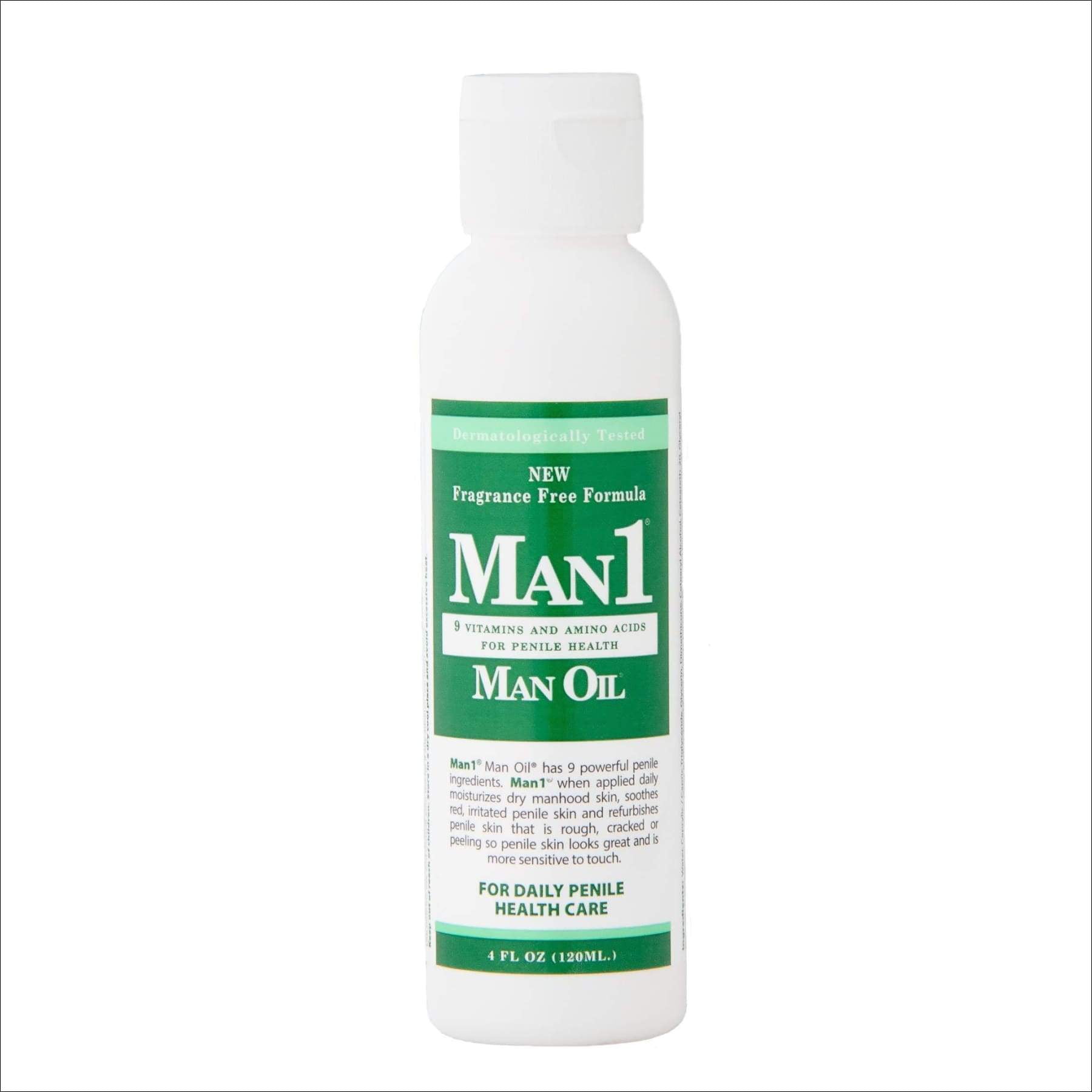 "Man1 Man Oil" 4 oz.- Natural Penile Health Cream - M.B  