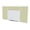 Caramel, variant on Ghent's Vinyl 4' x 8' Bulletin & Mag. Whiteboard Style E Set in Ebony Brown