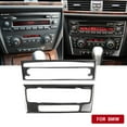 thumbnail image 1 of Bgsha For BMW 3-Series E90/92/93 2005-2012 Fibre Interior AC Control Panel Trim, 1 of 9