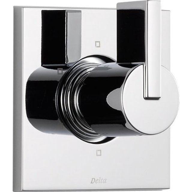 Delta Faucet Vero Kit de Déviation de Poignée de Douche à 6 Réglages, Chrome T11953 (Valve Non Incluse)
