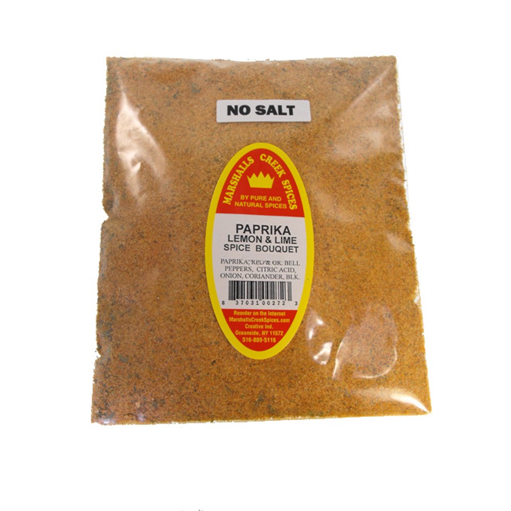 Marshalls Creek Spices 3 pack PAPRIKA LEMON & LIME SPICE BOUQUET, NO