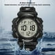 thumbnail image 3 of Reloj Deportivo Al Aire Libre, 50 M, Resistente Al Agua, Batería De Botón De 150 MAh, Reloj Digital Para Hombres, Luz Nocturna EL Para Ejercicio Físico, 3 of 7
