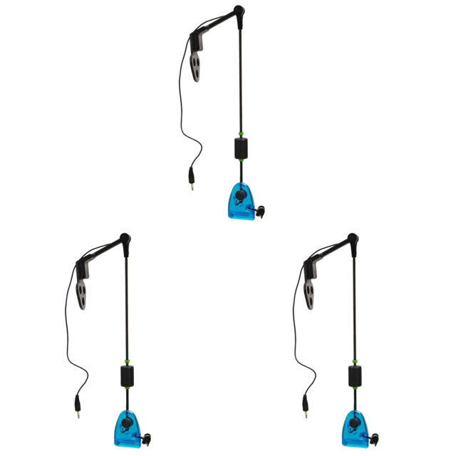Pesca Swingers Bite Line Alarma Herramientas ligeras Aparejos Azul