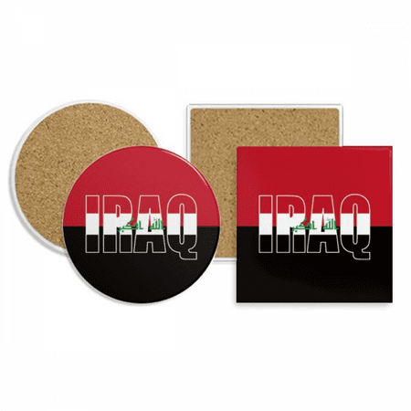 

Country Flag Name Coaster Cup Mug Holder Absorbent Stone Cork Base Set