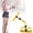 Yellow, variant on Detachable Portable Sit Up Assist Trainer with Resistance Bands for Home Gym Workout Equipment Core Strength Training Fitness Exercise