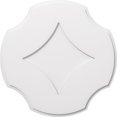 thumbnail image 1 of Ekena Millwork CMP28PL 28 Pouces x 9,75 Pouces Carré Percival Architectural Grade Médaillon de Plafond Contemporain PVC, 1 of 1