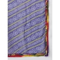 thumbnail image 5 of Bandhani Printed Mirror Work Pure Georgette Saree - 28158958, 5 of 7