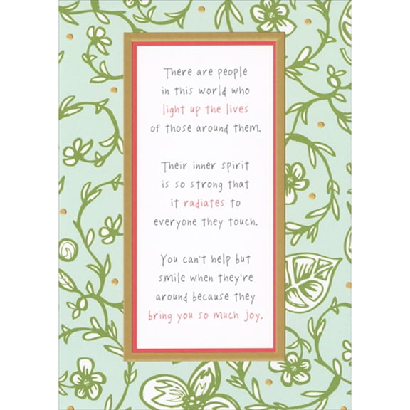 RSVP There Are People Who Light Up the Lives of Those Around Them Easter Card