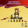 thumbnail image 4 of LEGO NINJAGO Dragonian Storm Village Toy Building Set - Pretend Play Playset for Kids, Boys and Girls, Ages 7+ - Spinner Toy with 6 Ninja Toy Minifigures - Gift Idea for Birthdays - 71841, 4 of 8