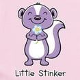 thumbnail image 2 of CafePress - Little Stinker Purple Body Suit - Baby Light Bodysuit, Size Newborn - 24 Months, 2 of 4