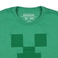 thumbnail image 3 of Minecraft Creeper Character Video Game Shirt Men's Crafting Since Alpha Adult Short Sleeve Tee, 3 of 3
