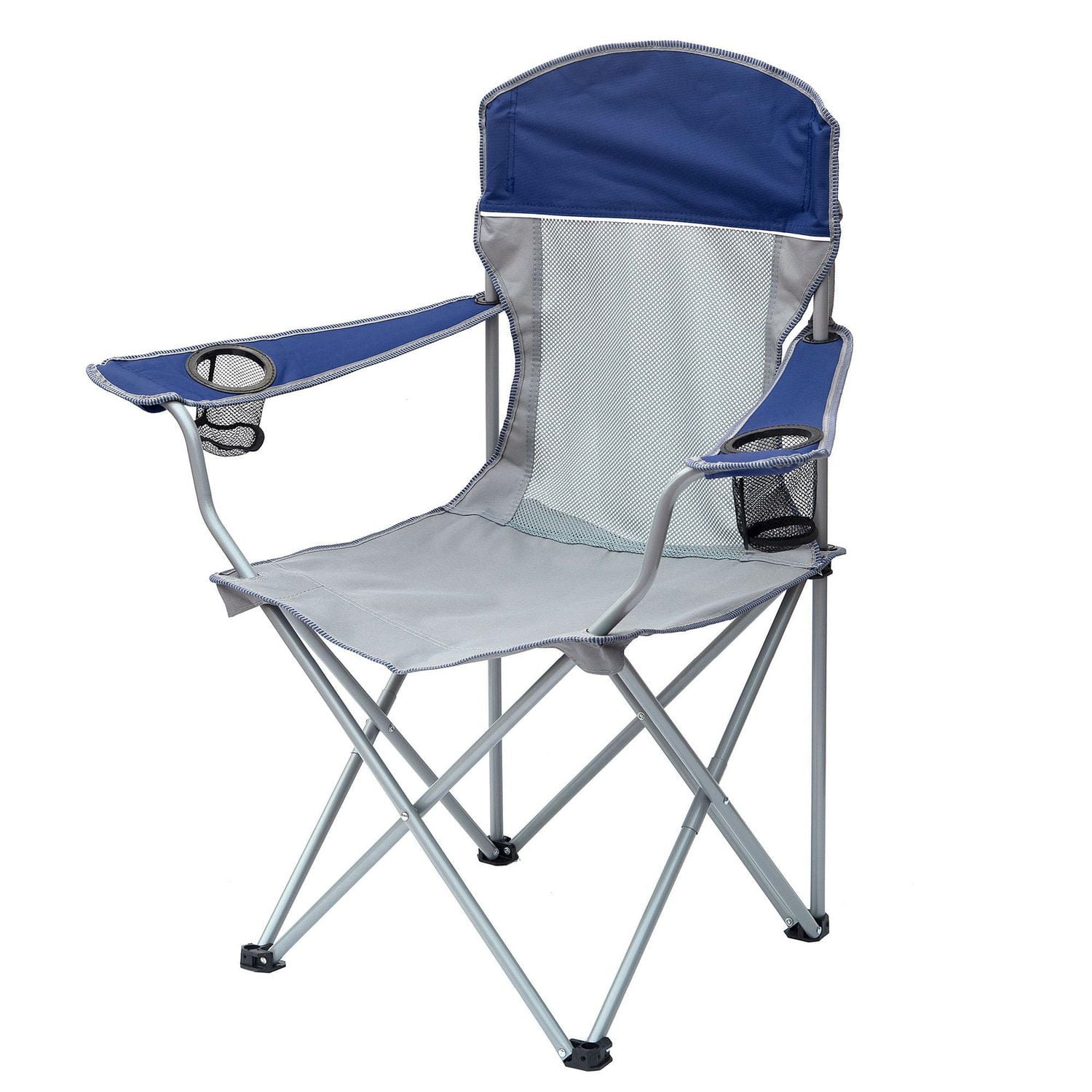 Folding Chairs Fishing Chair 25 Stone Ozark Trail Comfort Mesh