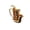 A004- Style D, variant on Musical Instrument Coffee Mug, Handcrafted Guitar - Shaped Design with Realistic Details, for Coffee Lovers, Music Enthusiasts, Daily Use, Office, Home, Gift Giving