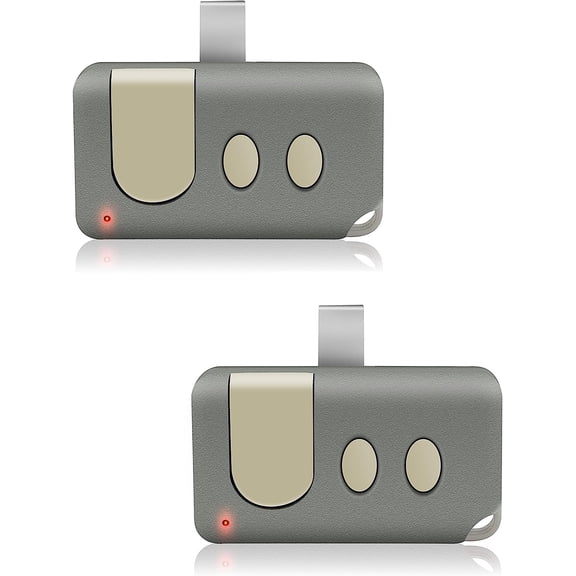 Sears Craftsman 139.53879/139.53859 Garage Door Opener Remote (ONLY for Green Learn Button 1993-1995/1997 Models) - Pack of 2【3-Year-Warranty】