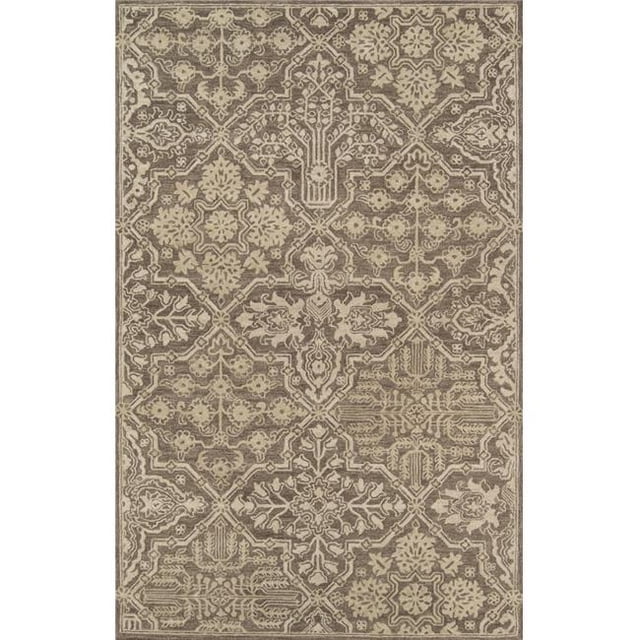Momeni COSETCOS-1BRN2030 Indian Hand Tufted Area Rug, Brown - 2 x 3 ft.