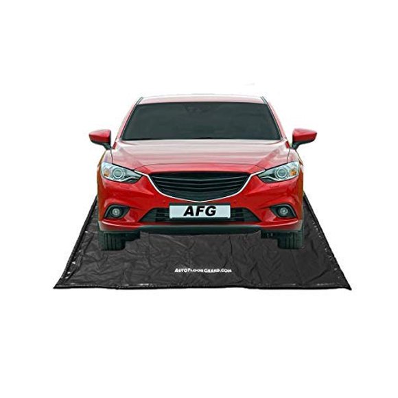 AutoFloorGuard AFG7918 7.75 Foot by 18 Foot Compact Size Garage Containment Mat