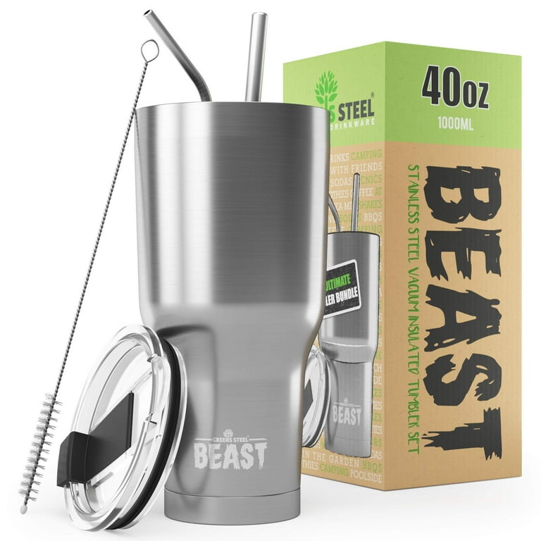 Green Beast Tumbler Stainless Steel Tumbler Cup With Lid, Travel