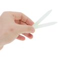thumbnail image 4 of Unique Bargains Glass Multifunctional Nail File Manicure Tool Small 4 Pcs White Green, 4 of 6