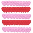 thumbnail image 1 of 200 hojas de tapetes de papel con forma de corazón con encaje de comida, decoraciones románticas para pasteles, 1 of 6