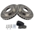 thumbnail image 3 of TRQ Front Brake Pad & Rotor Kit Brake Pads Brake Rotor Ceramic Fits Select 2002-2007 Mitsubishi Lancer, 3 of 5