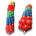 thumbnail image 3 of Pelotas De Plástico 75 mm 100 Piezas En Red Varios Colores La fabrica del Juego Pelotas de plástico, 3 of 4