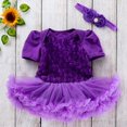 thumbnail image 2 of Godom Little Girls Dress Summer Cotton Backless High Low Hem Beach Casual Sundress Birthday Dress, 2 of 5
