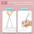 thumbnail image 4 of Piece of Compass Pen, Dual-purpose Tool for Drawing and Writing,Office and Study Stationery Pink, 4 of 6