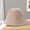 coffee, variant on Version Of The Internet Celebrity In Rabbit Hair Bucket Hat Female New Knit Hat Plush Fisherman Hat Warm Pure Color Pot