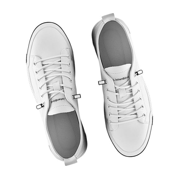 ListenBird Footwear for men and women, Spring/Summer Breathable Trendy Running Casual Board Shoes, White