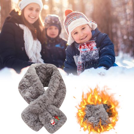 

Cathalem Heady Scarf Winter Christmas Plush Shawl Scarf Christmas Ornaments For Children Cotton Scarf Children Scarf F One Size