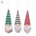 thumbnail image 2 of 3Pcs Dwarf Shape Xmas Tree Ornament Pointed Hat Fabric Festival Ambience Christmas Pendant Party Supplies, 2 of 3