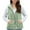 Green, variant on Ahdbta Fleece Vests for Women Casual Warm Zip Up Sleeveless Sherpa Jackets Fall Winter Lapel Outerwears with Pockets