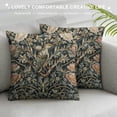 thumbnail image 3 of ONETECH William Pimpernel Morris William Morris Greenery Forest Animals Pheasant Fox Blue Green Floral Decorative Throw Pillow Covers Cozy Soft Pillowcase Aesthetic Cushion Cover for Home Decor Sofa, 3 of 5