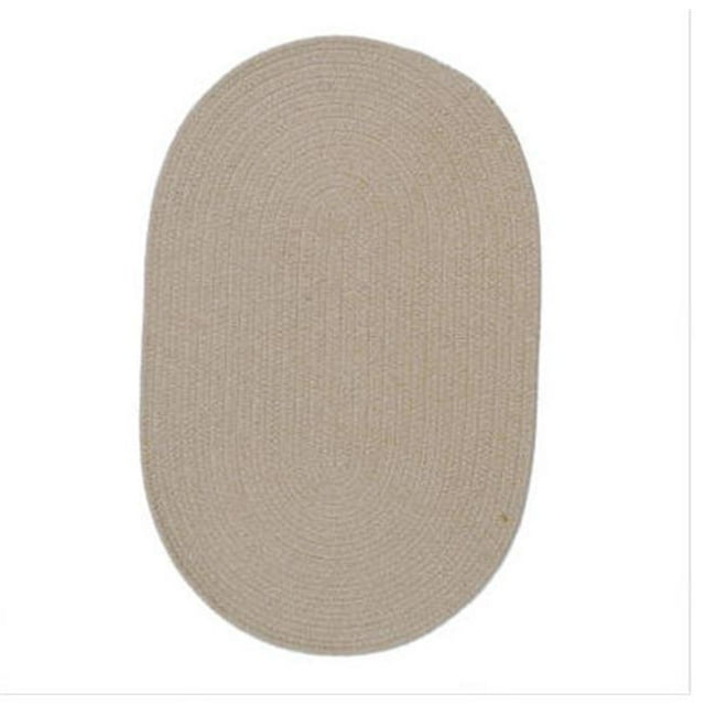 Wool Solids WL13R096X120 Wool Solids - Oatmeal 8 ft. x 10 ft. Rug