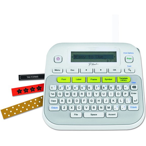 Brother Label Maker Tape & Refills - Walmart.com | Multicolor ...