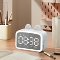 thumbnail image 6 of xjwjuw Wireless Bluetooth Clock Speaker, Multifunctional Alarm Clock & Radio, Bluetooth 5.3, Compact Portable, Mini Speaker for Home, Office, Travel, Bedside, Card Insertion & Hands-Free Calling, 6 of 6