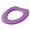Purple, variant on SPRING PARK Universal EVA Foam Waterproof Toilet Seat Cushion Toilet Seat Cover Cushion Pad Toilet Seat Pad Washable Closestool Mat Pad Waterproof Dampproof