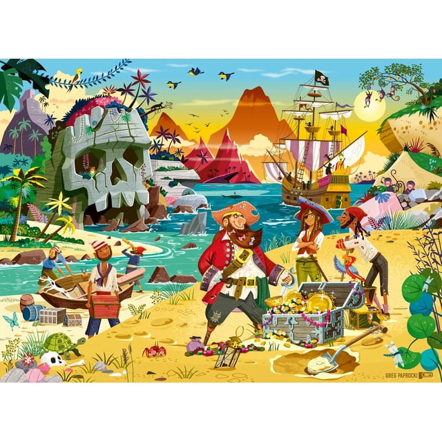 Rompecabezas Ravensburger Treasure! ¡100 piezas para niños